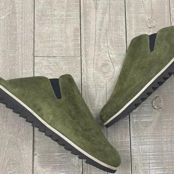 NIB $325 Rag & Bone Men’s Ansley Slide in Olive green - Picture 3 of 6